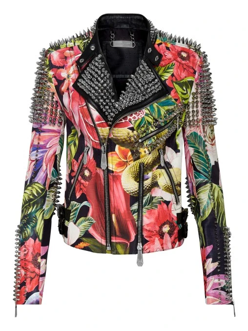 Кожаная куртка PHILIPP PLEIN