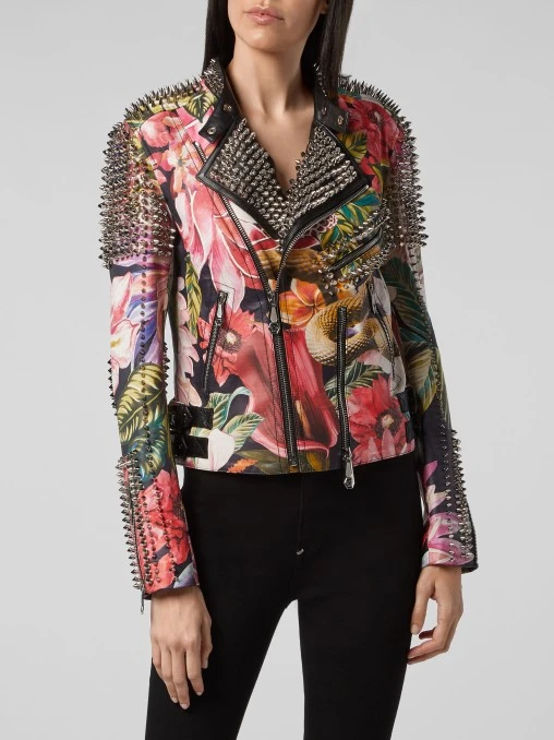 Кожаная куртка PHILIPP PLEIN