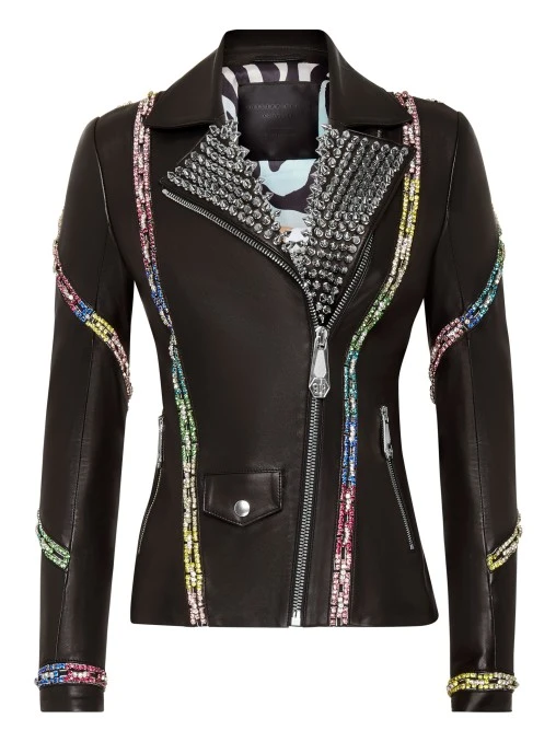 Кожаная куртка PHILIPP PLEIN