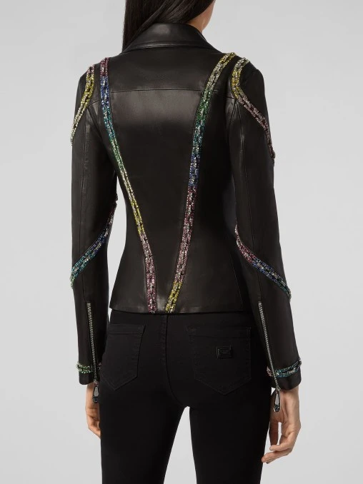 Кожаная куртка PHILIPP PLEIN