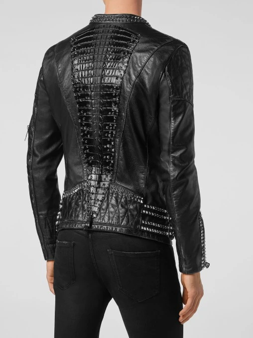 Кожаная куртка PHILIPP PLEIN
