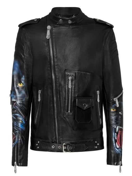 Кожаная куртка PHILIPP PLEIN