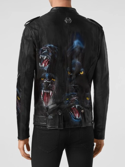Кожаная куртка PHILIPP PLEIN