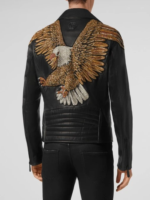 Кожаная куртка PHILIPP PLEIN