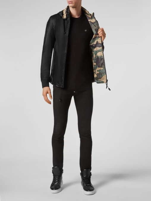 Кожаная куртка PHILIPP PLEIN