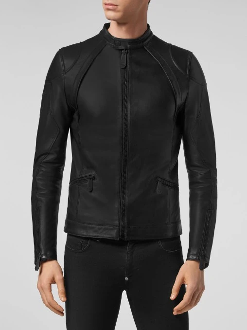 Кожаная куртка PHILIPP PLEIN