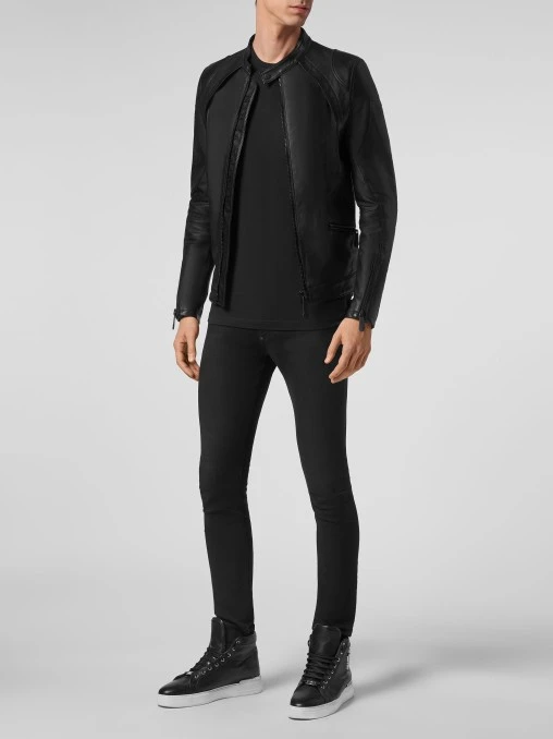 Кожаная куртка PHILIPP PLEIN