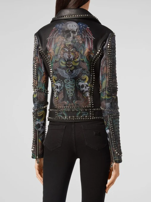 Кожаная куртка PHILIPP PLEIN