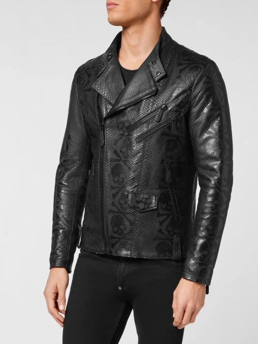 Кожаная куртка PHILIPP PLEIN