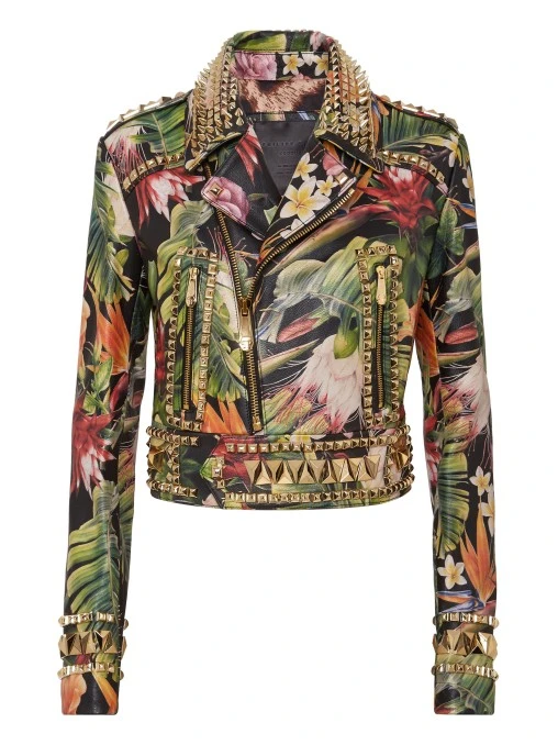 Кожаная куртка PHILIPP PLEIN