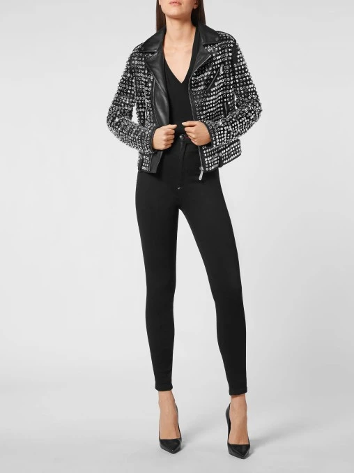 Кожаная куртка PHILIPP PLEIN