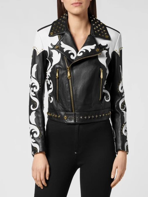 Кожаная куртка PHILIPP PLEIN