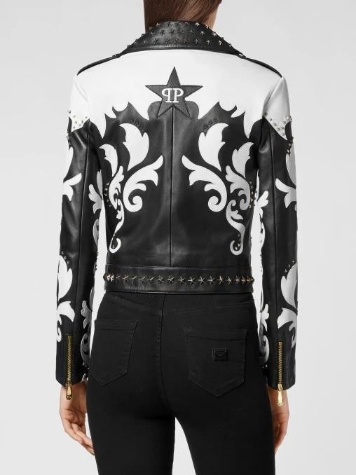 Кожаная куртка PHILIPP PLEIN