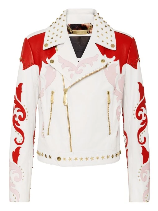 Кожаная куртка PHILIPP PLEIN