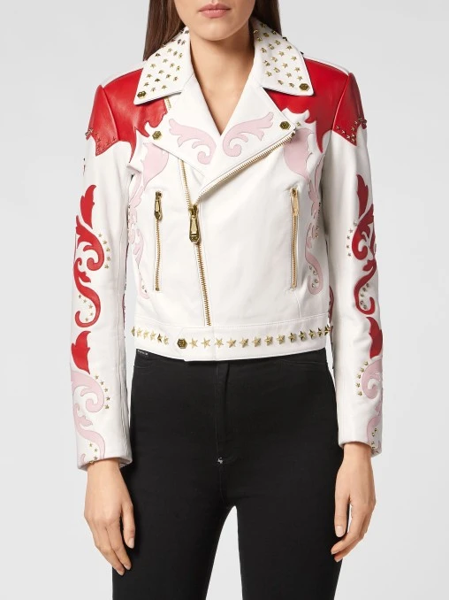 Кожаная куртка PHILIPP PLEIN