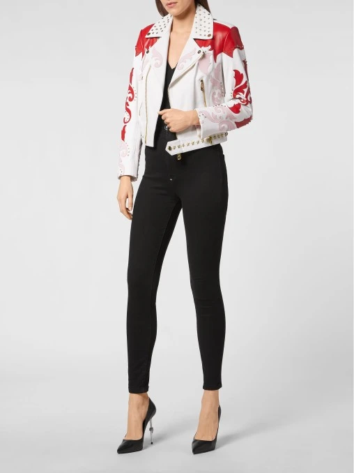 Кожаная куртка PHILIPP PLEIN