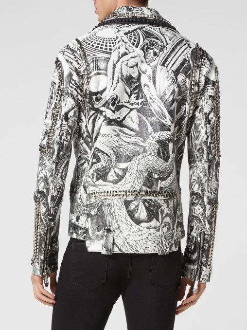 Кожаная куртка PHILIPP PLEIN