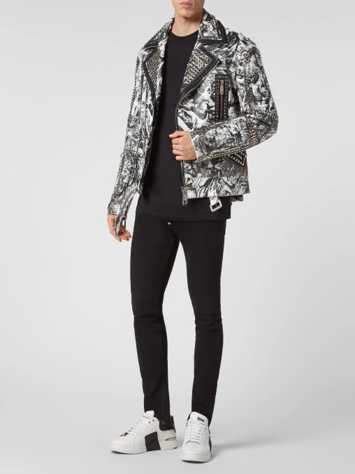 Кожаная куртка PHILIPP PLEIN