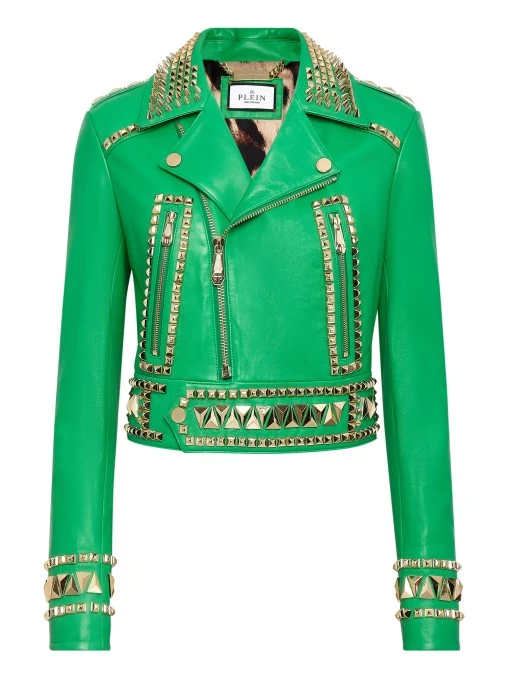 Кожаная куртка PHILIPP PLEIN