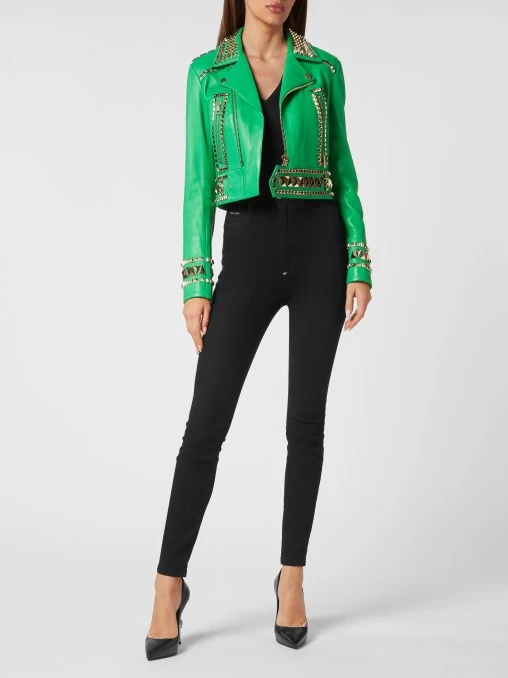 Кожаная куртка PHILIPP PLEIN