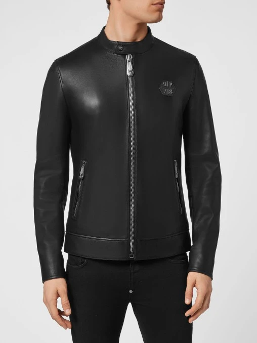 Кожаная куртка PHILIPP PLEIN
