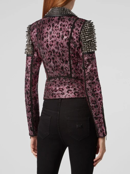 Кожаная куртка PHILIPP PLEIN