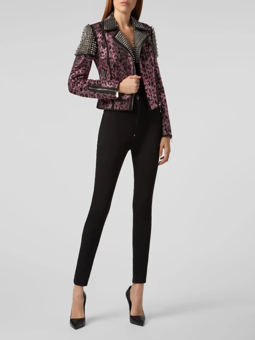 Кожаная куртка PHILIPP PLEIN