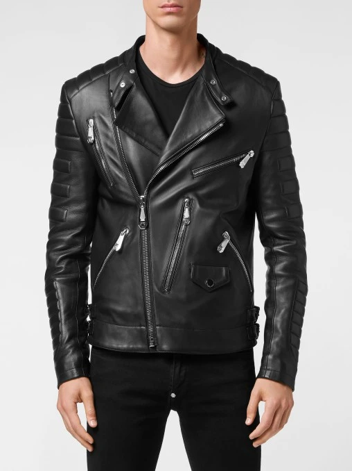 Кожаная куртка PHILIPP PLEIN