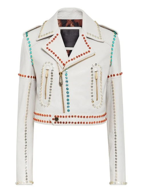 Кожаная куртка PHILIPP PLEIN