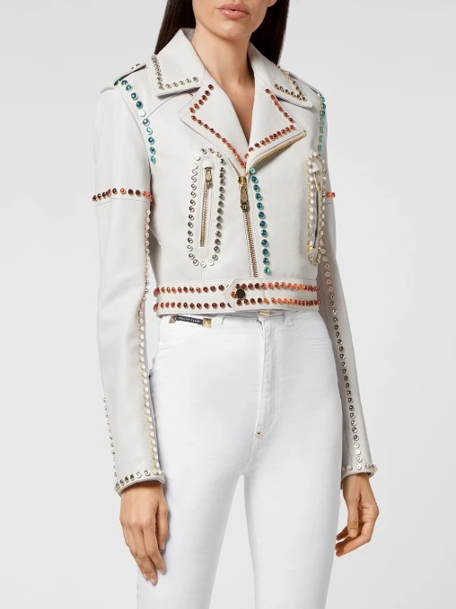 Кожаная куртка PHILIPP PLEIN