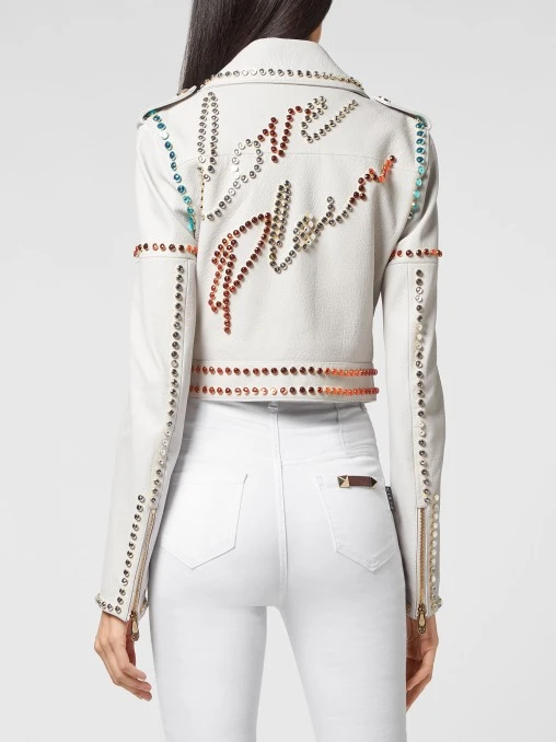 Кожаная куртка PHILIPP PLEIN