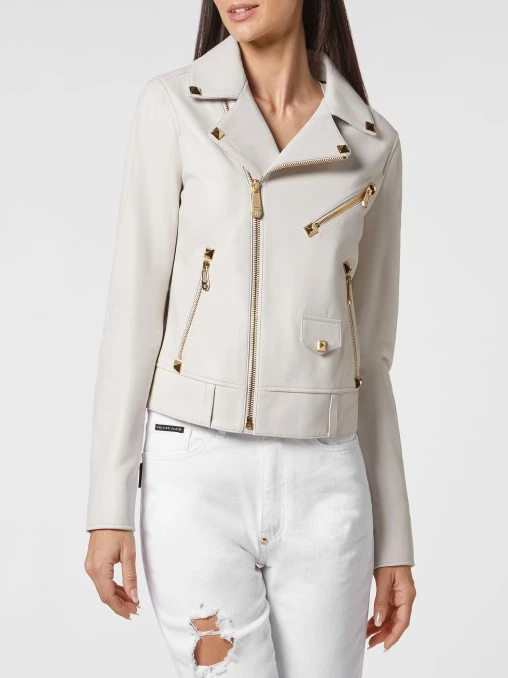 Кожаная куртка PHILIPP PLEIN