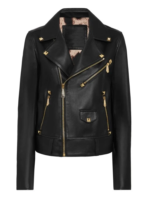 Кожаная куртка PHILIPP PLEIN