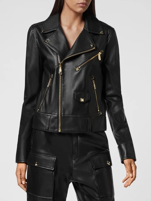 Кожаная куртка PHILIPP PLEIN