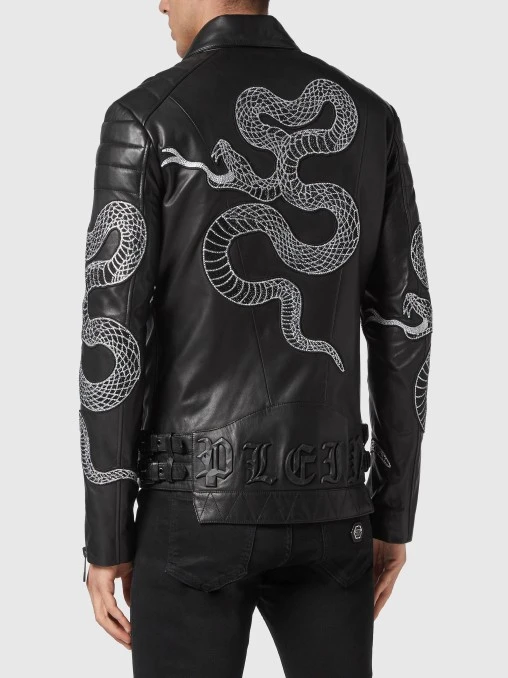 Кожаная куртка PHILIPP PLEIN