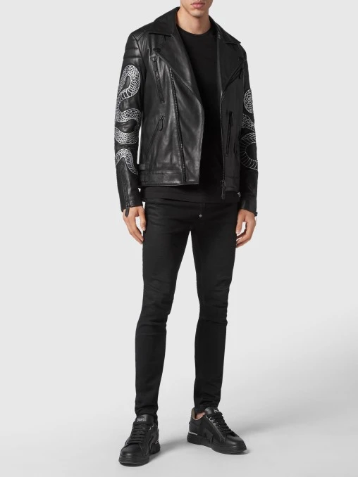 Кожаная куртка PHILIPP PLEIN