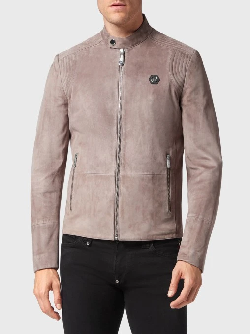Кожаная куртка PHILIPP PLEIN