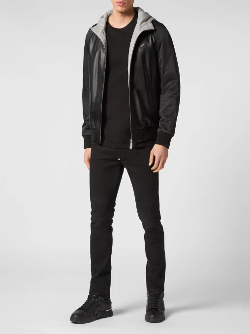 Кожаная куртка PHILIPP PLEIN