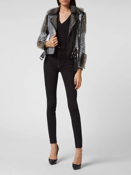 Кожаная куртка PHILIPP PLEIN