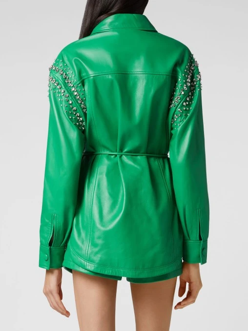 Кожаная куртка PHILIPP PLEIN