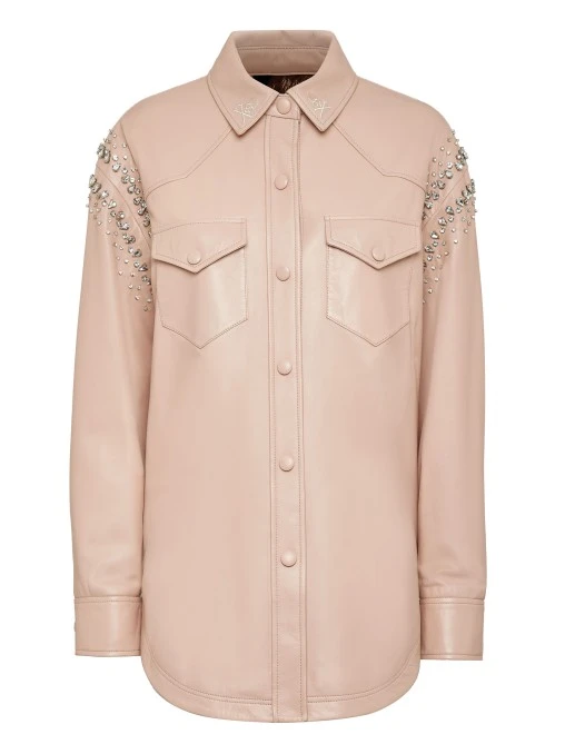 Кожаная куртка PHILIPP PLEIN