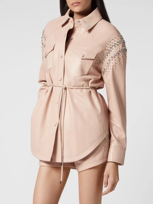 Кожаная куртка PHILIPP PLEIN