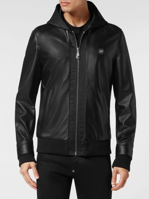 Кожаная куртка PHILIPP PLEIN