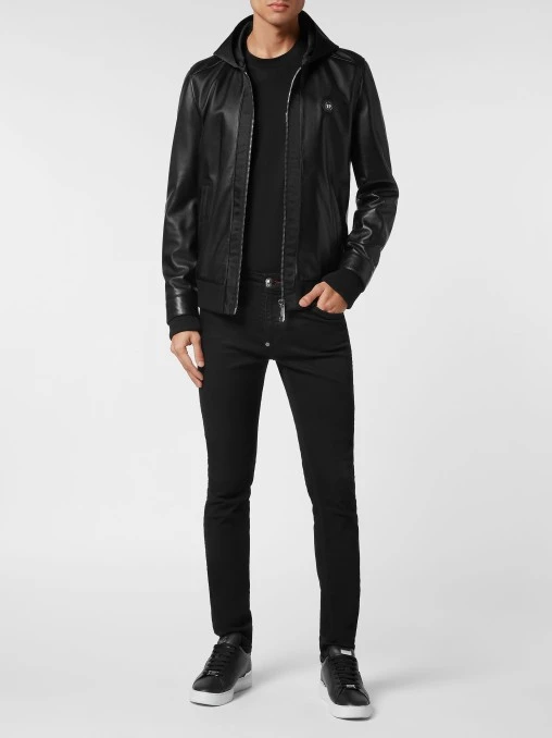 Кожаная куртка PHILIPP PLEIN