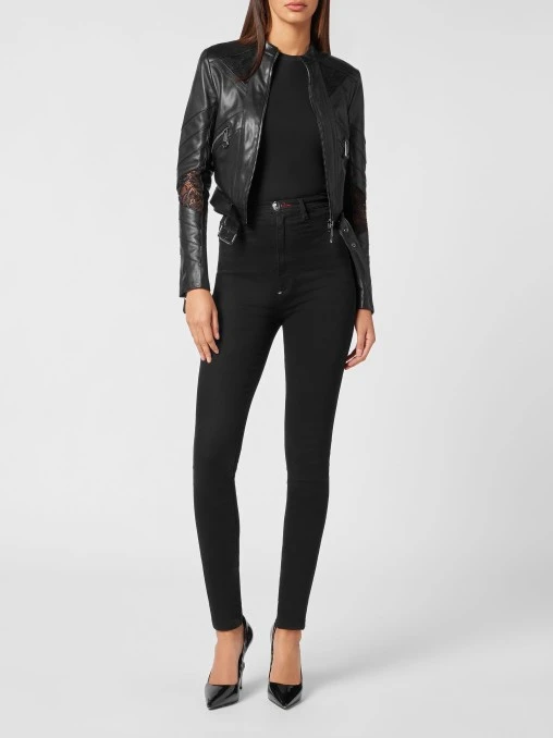 Кожаная куртка PHILIPP PLEIN