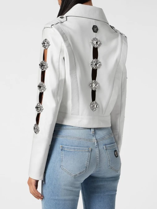 Кожаная куртка PHILIPP PLEIN