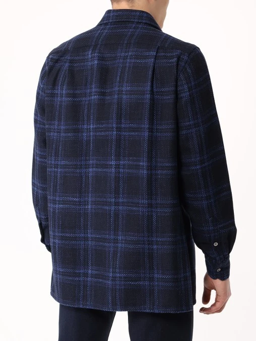Рубашка Regular Fit  шерстяная KITON