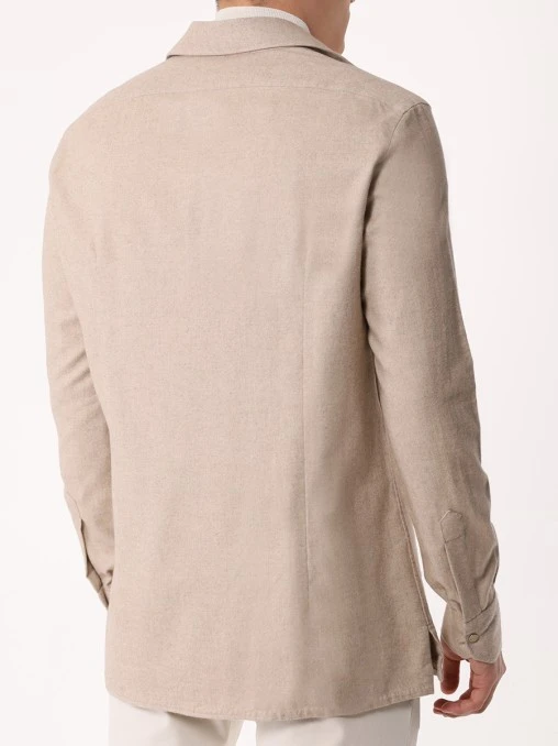 Рубашка Slim Fit хлопковая KITON
