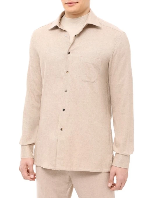 Рубашка хлопковая KITON