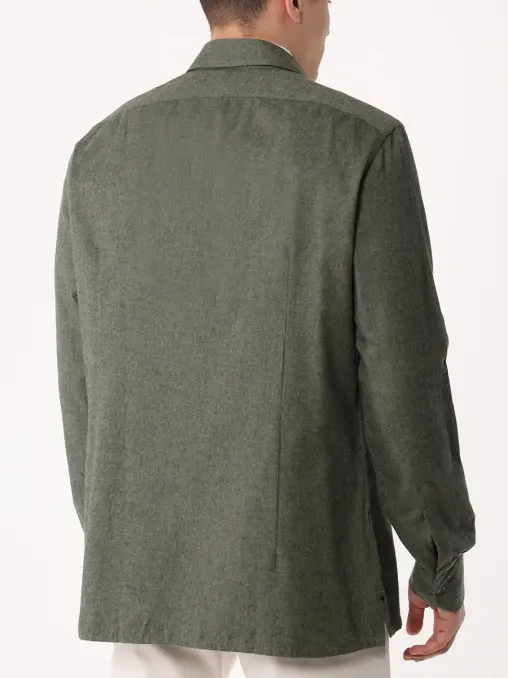Рубашка Slim Fit хлопковая KITON